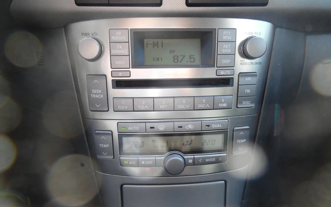 Toyota Avensis cena 6900 przebieg: 384000, rok produkcji 2007 z Poręba małe 211